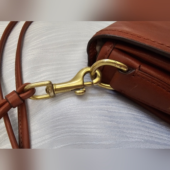 Coach Penny Brown Leather Crossbody Bag 2012 - Picture 4 of 13